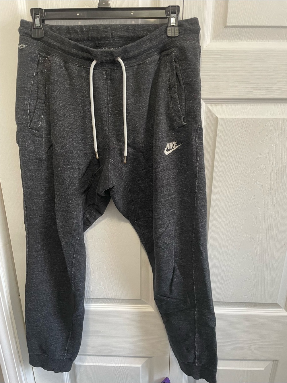 Nike Charcoal Gray Jogger Sweatpants